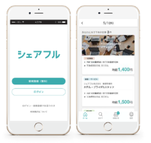 シェアフル 探す