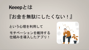 Keeep アプリ 習慣化 目標達成 まとめ